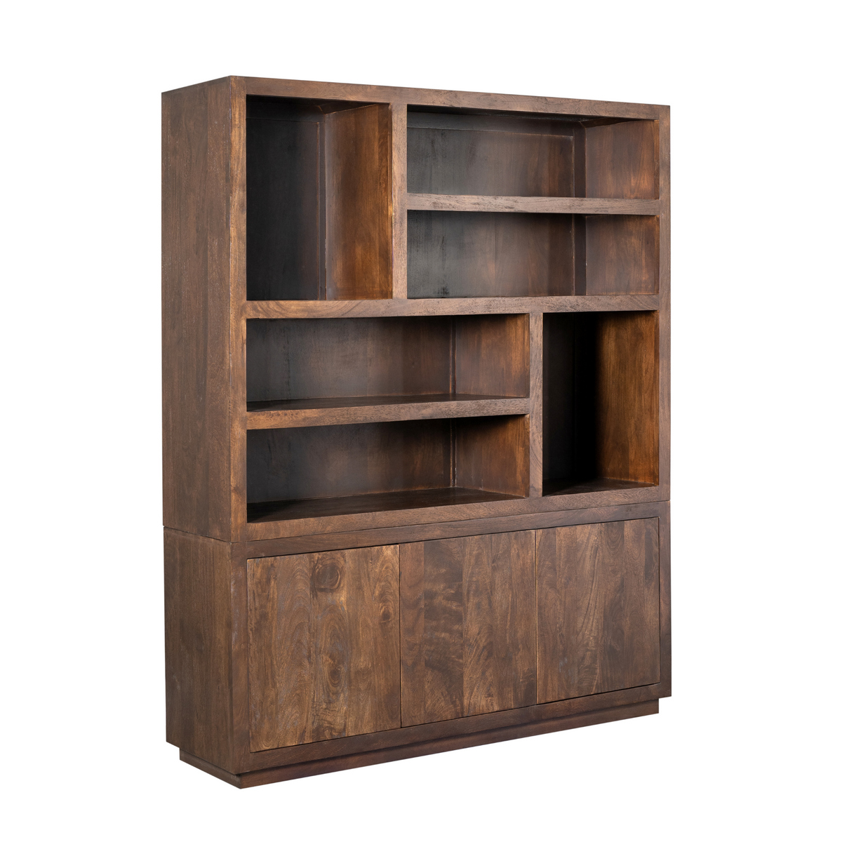 Vitrine Bruxelles Bois de manguier Marron 160cm Starfurn