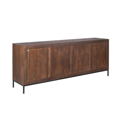 Buffet Madison Bois de manguier Marron 210cm Starfurn