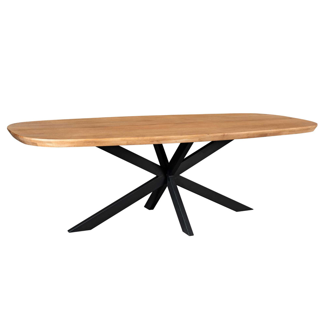 Table à manger Madison Bois de manguier Naturel Danoise Ovale 280cm Starfurn
