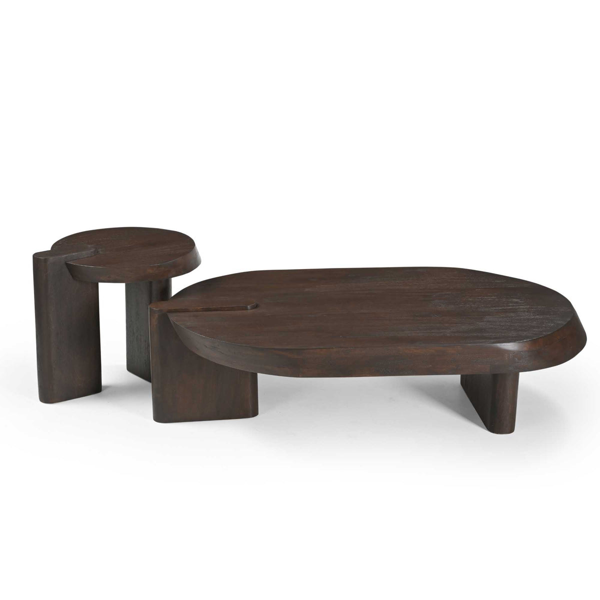 Table basse Rava en bois de manguier marron 125 cm Starfurn