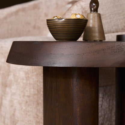 Table basse Rava en bois de manguier marron 125 cm Starfurn