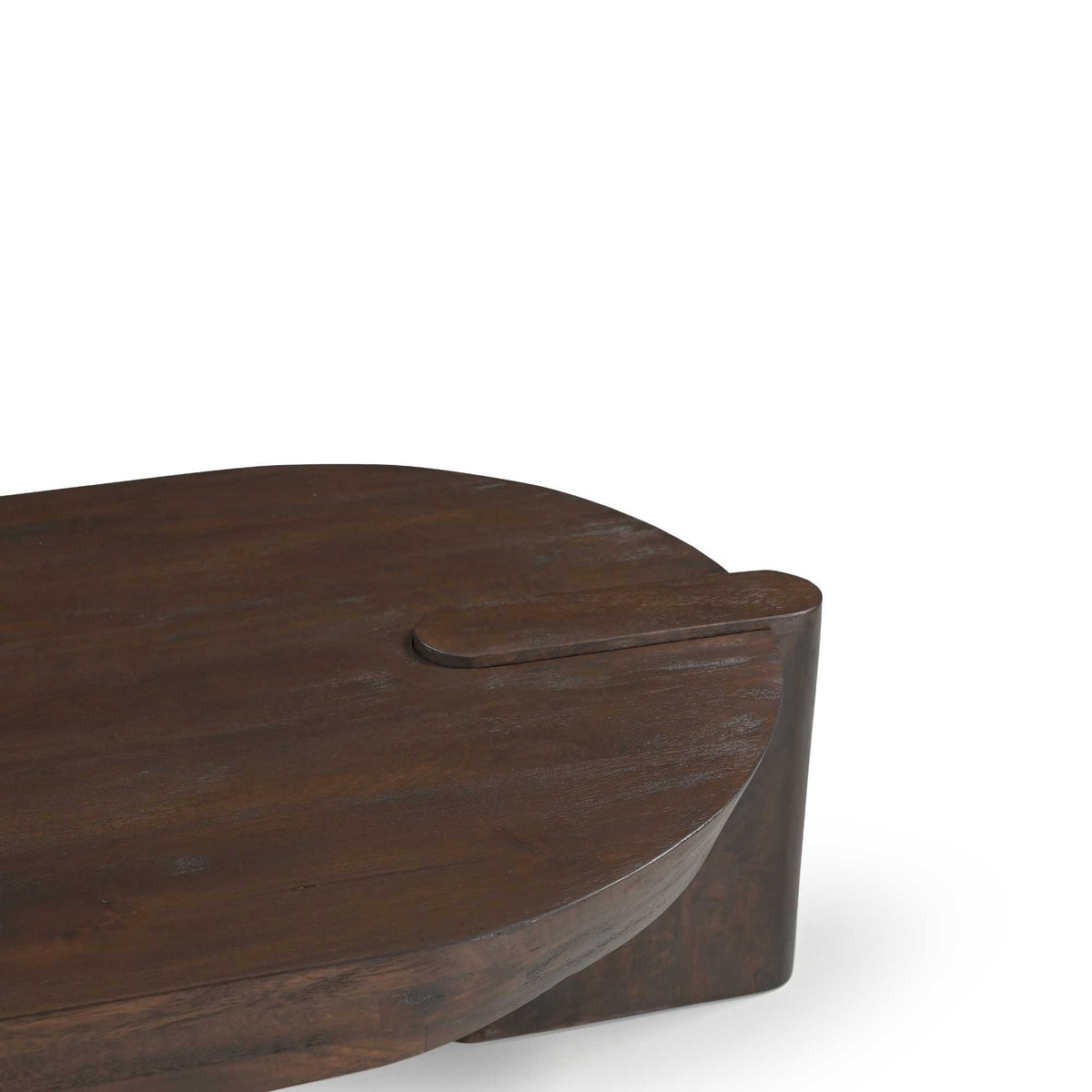 Table basse Rava en bois de manguier marron 125 cm Starfurn
