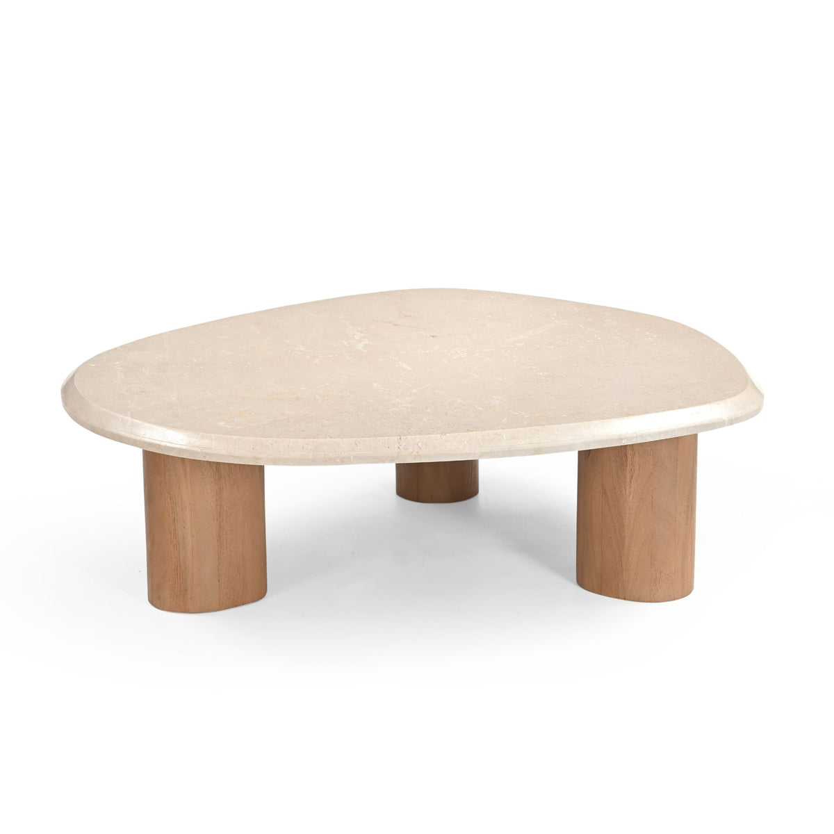Table basse Nuvé Botticino Marbre Naturel 100cm Starfurn