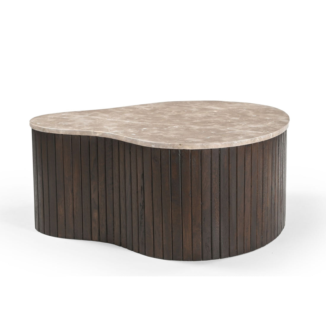 Table basse Nomi Bois de manguier Marron 84cm Starfurn