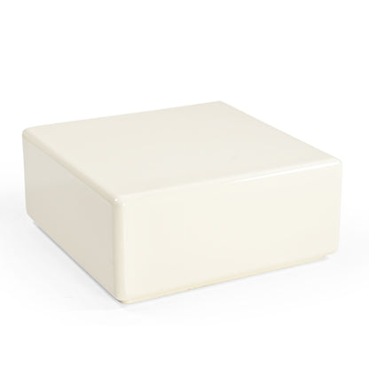 Table basse Elias blanche 60 cm Starfurn