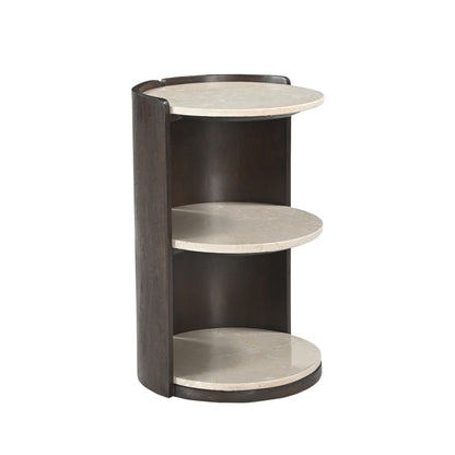 Table de chevet Niva Botticino Marbre 29cm Starfurn