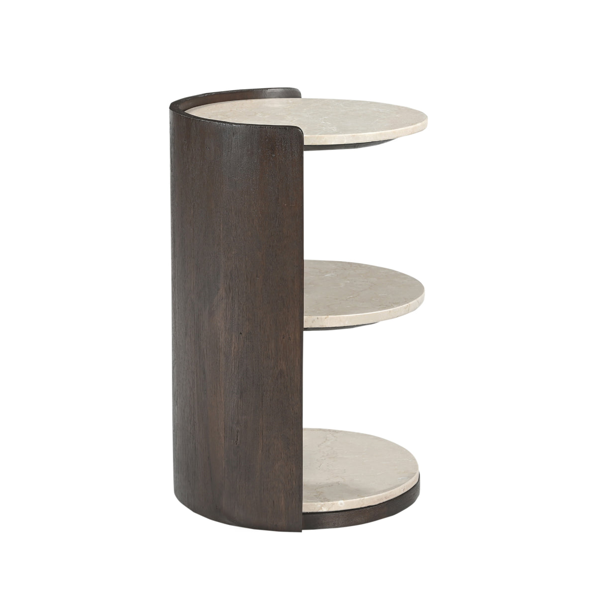 Table de chevet Niva Botticino Marbre 29cm Starfurn