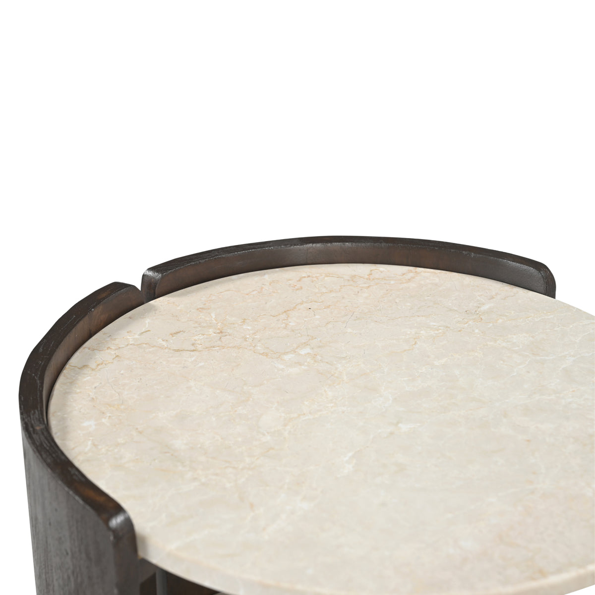 Table de chevet Niva Botticino Marbre 29cm Starfurn