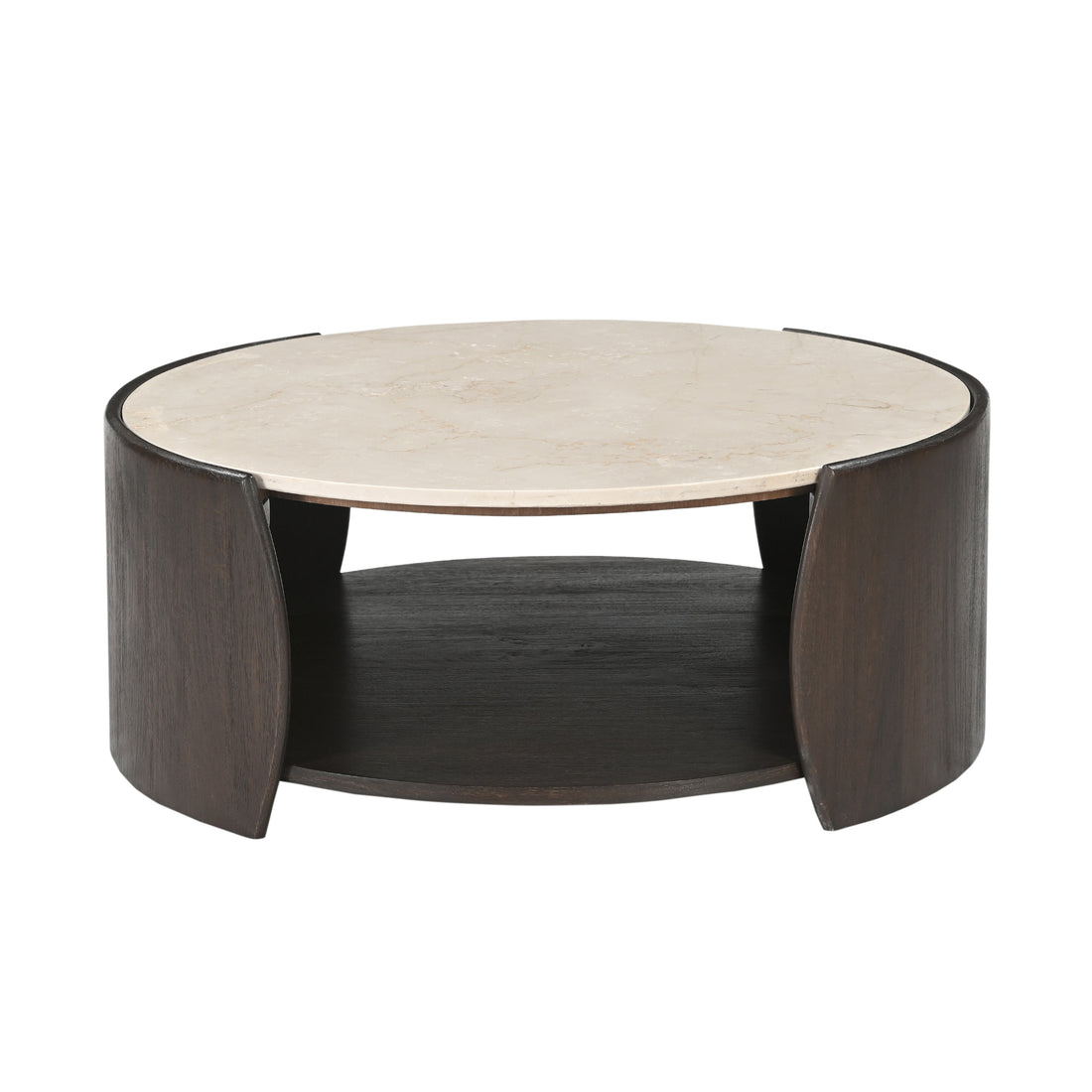 Table basse Rune Botticino Marbre 80cm Starfurn