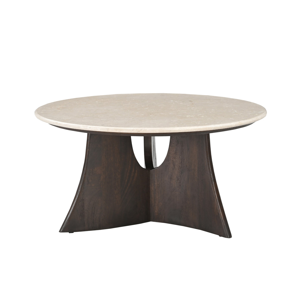 Table basse Milo Botticino Marbre 80cm Starfurn