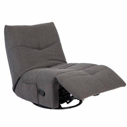 Fauteuil relax Lazy Tissu Gris foncé Starfurn