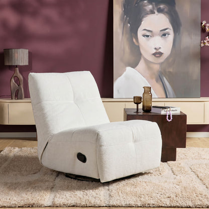 Fauteuil relax Lazy Tissu Naturel Starfurn