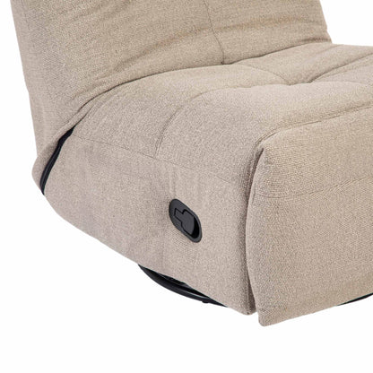 Fauteuil relax Lazy Tissu Taupe Starfurn
