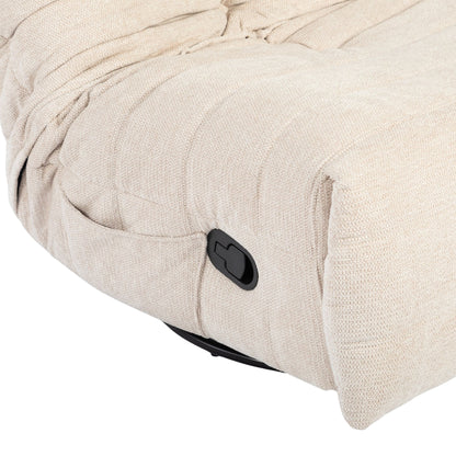 Fauteuil relax Zen Tissu Beige Starfurn