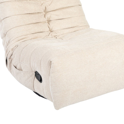 Fauteuil relax Zen Tissu Beige Starfurn