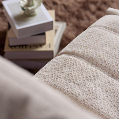 Fauteuil relax Zen Tissu Beige Starfurn