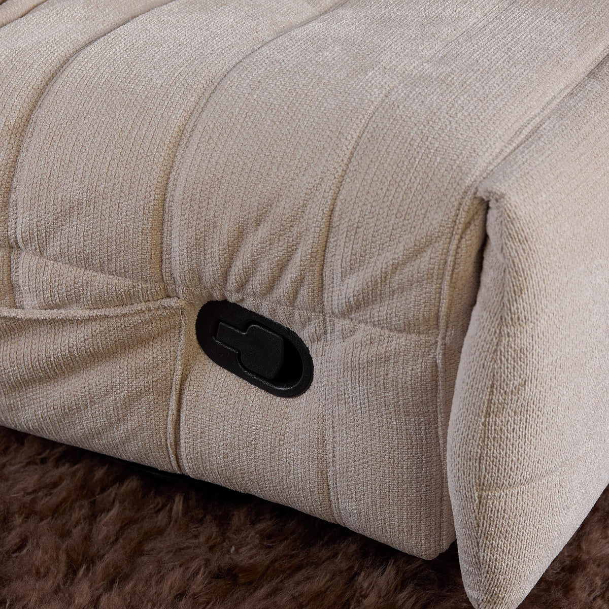 Fauteuil relax Zen Tissu Beige Starfurn