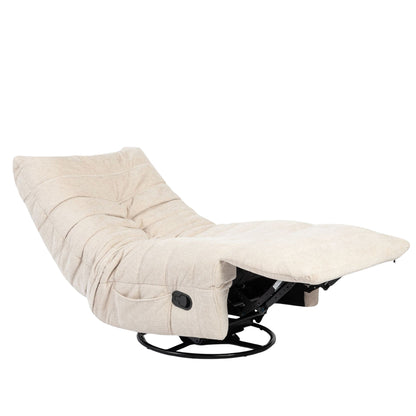 Fauteuil relax Zen Tissu Beige Starfurn