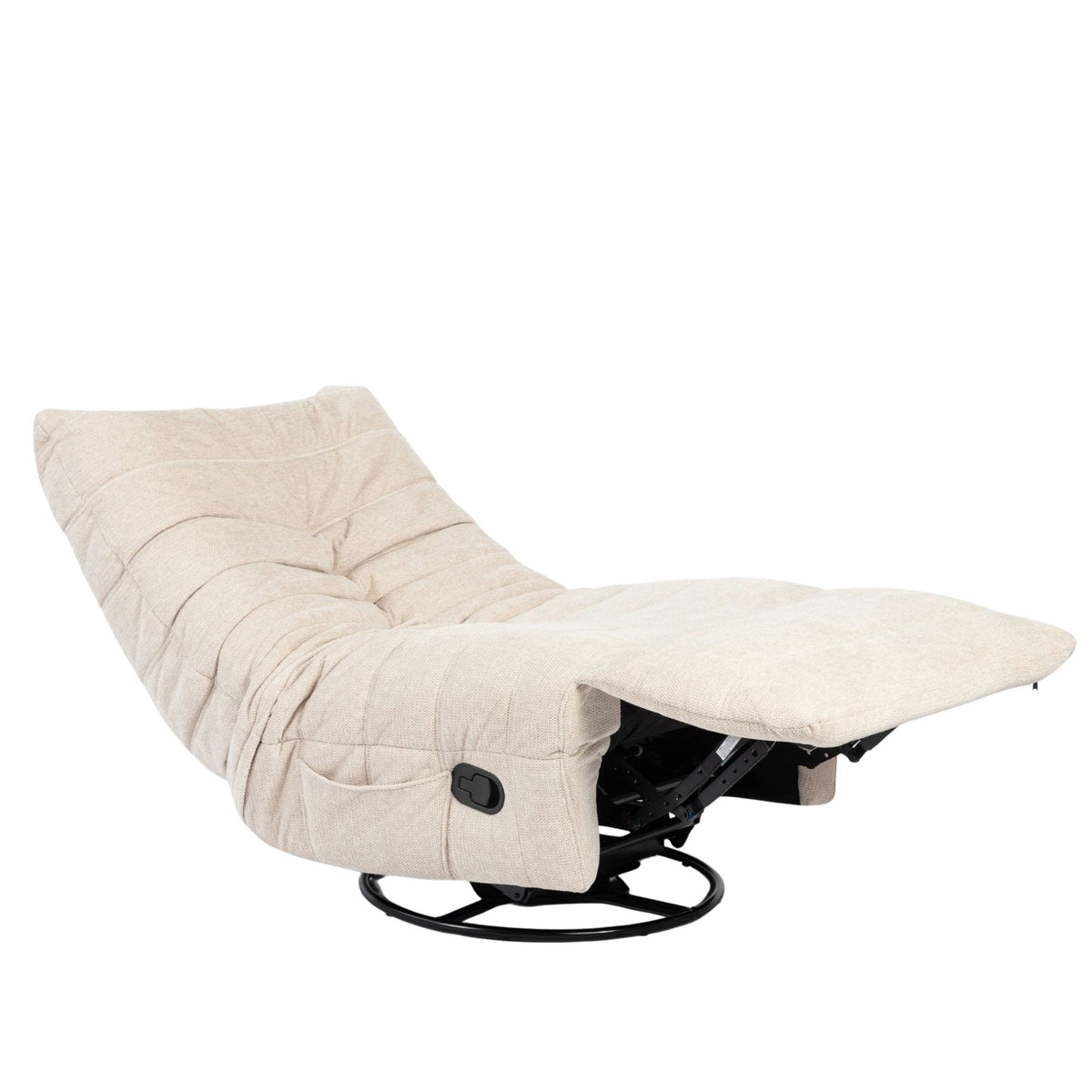 Fauteuil relax Zen Tissu Taupe Starfurn