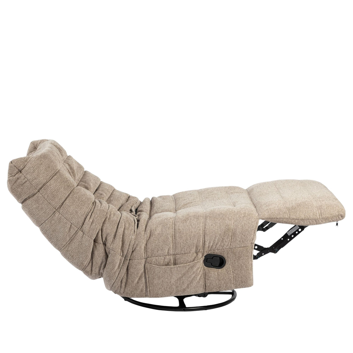 Fauteuil relax Zen Tissu Taupe Starfurn