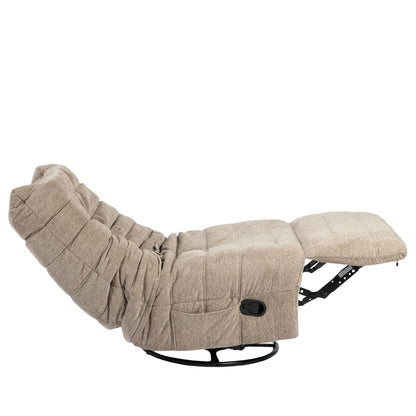 Fauteuil relax Zen Tissu Taupe Starfurn