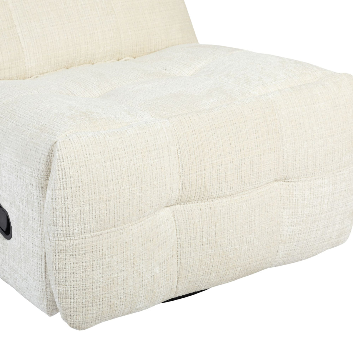 Fauteuil relax Chill Tissu Blanc cassé Starfurn