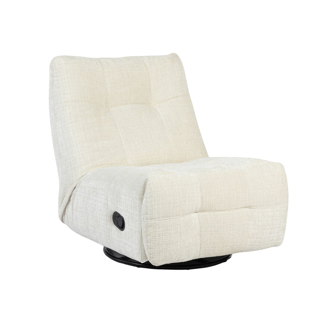 Fauteuil relax Chill Tissu Blanc cassé Starfurn