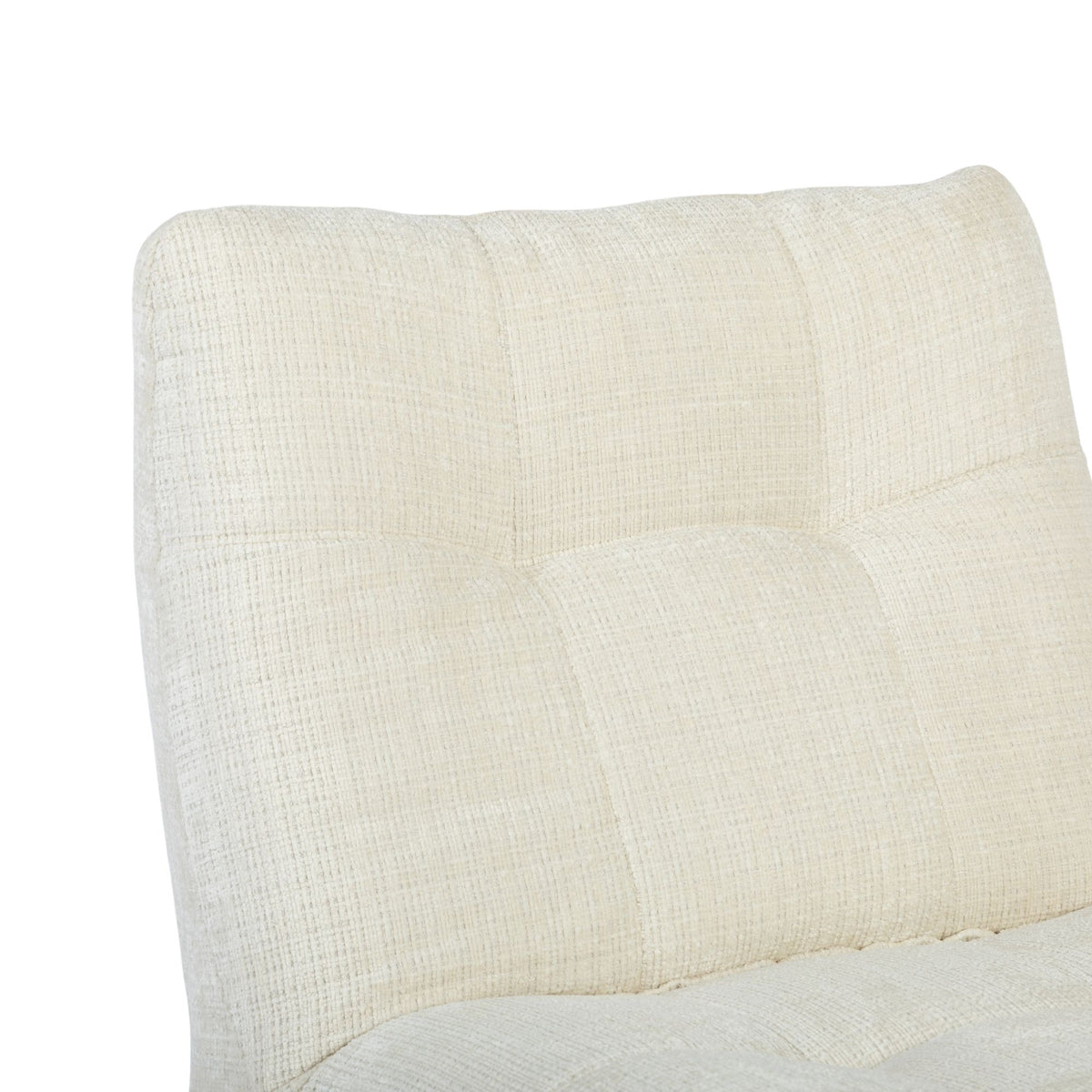 Fauteuil relax Chill Tissu Blanc cassé Starfurn