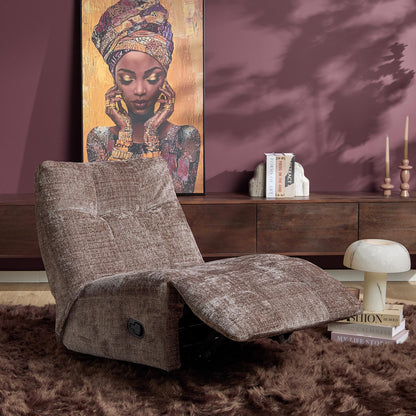 Fauteuil relax Chill en tissu Clay Starfurn