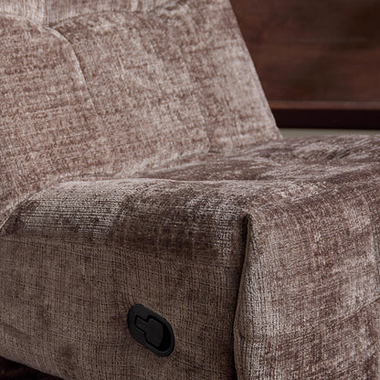 Fauteuil relax Chill en tissu Clay Starfurn