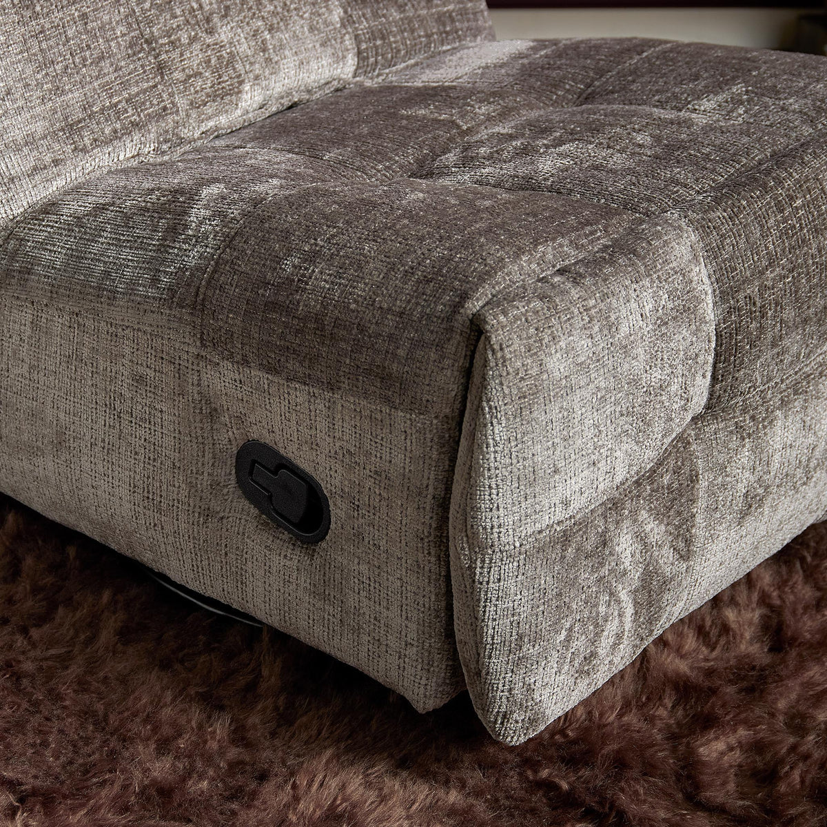 Fauteuil relax Chill Tissu Gris Starfurn