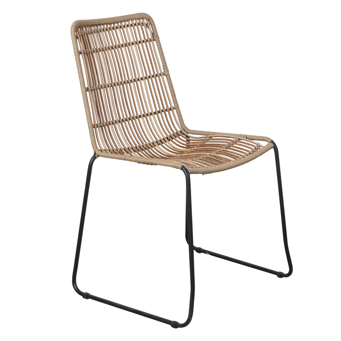 Chaise de terrasse Jane Naturel Lot de 2 Raw Materials