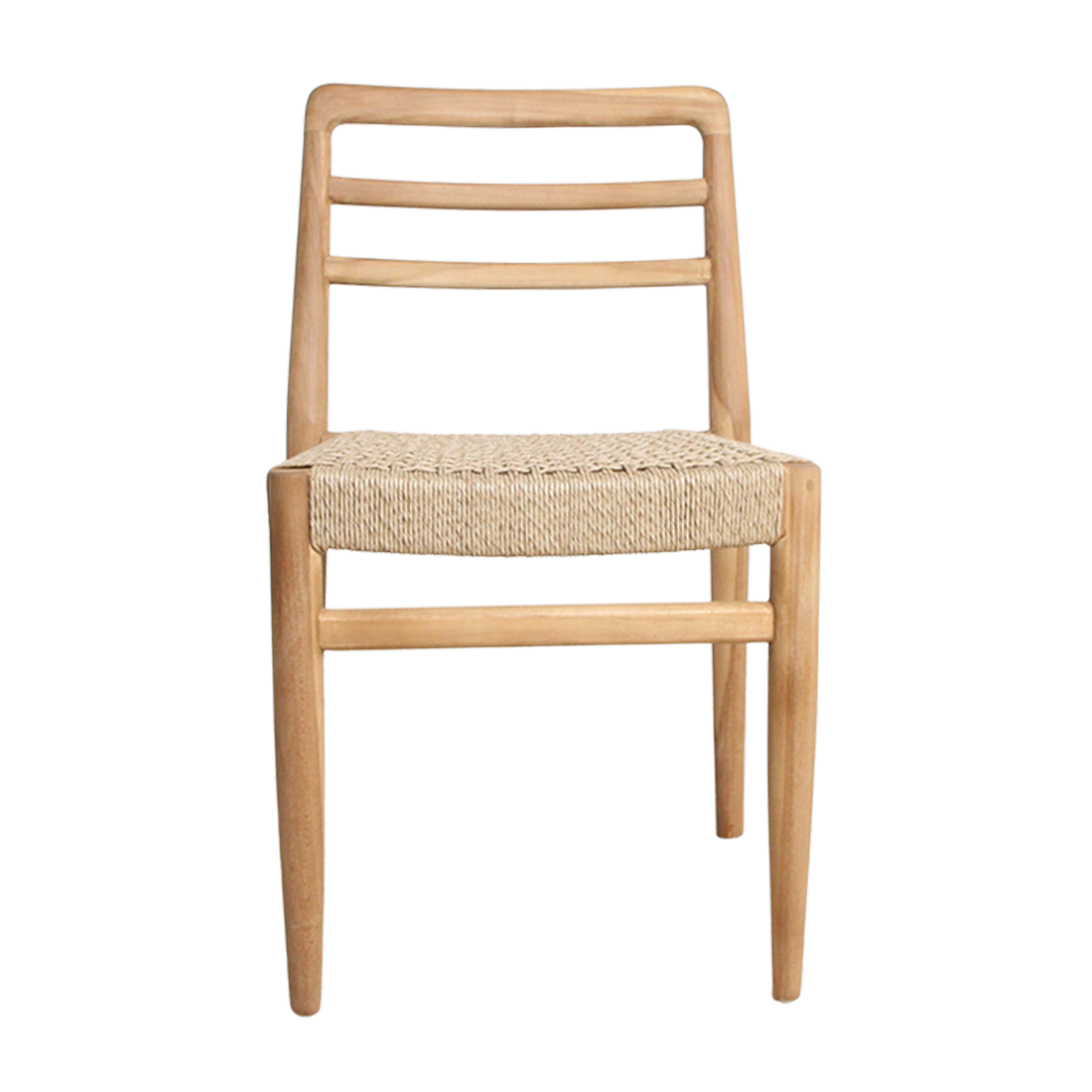 Chaise de terrasse Verano sans accoudoirs Naturel Lot de 2 Raw Materials
