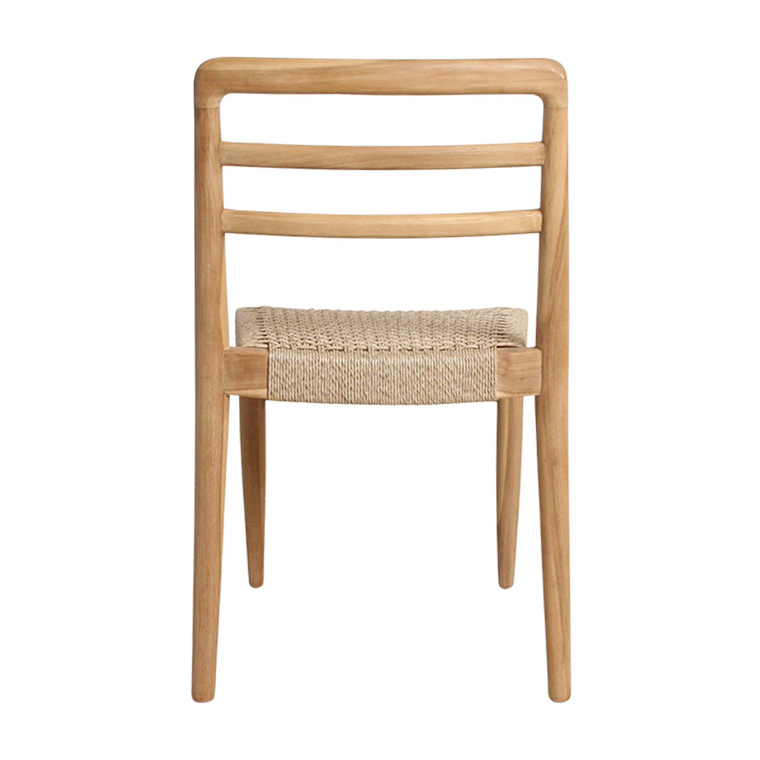 Chaise de terrasse Verano sans accoudoirs Naturel Lot de 2 Raw Materials