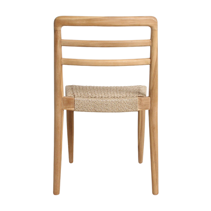 Chaise de terrasse Verano sans accoudoirs Naturel Lot de 2 Raw Materials