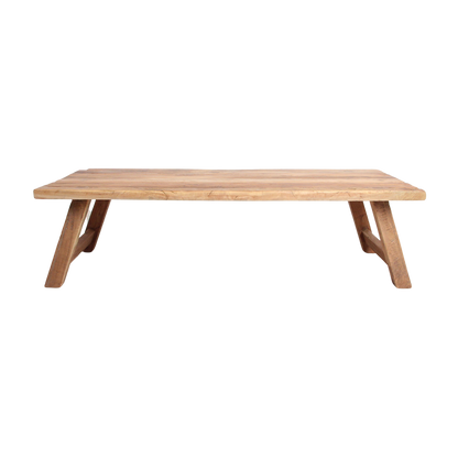 Table basse rectangulaire Farmwood en matériaux bruts