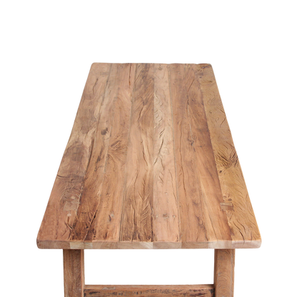 Table basse rectangulaire Farmwood en matériaux bruts