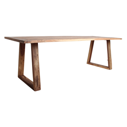 Table à manger en teck Farmwood 200 cm Raw Materials