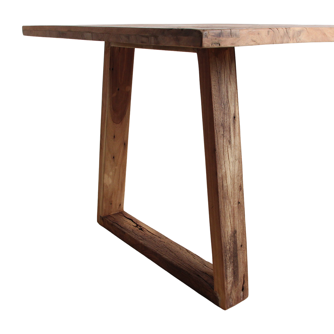 Table à manger en teck Farmwood 200 cm Raw Materials