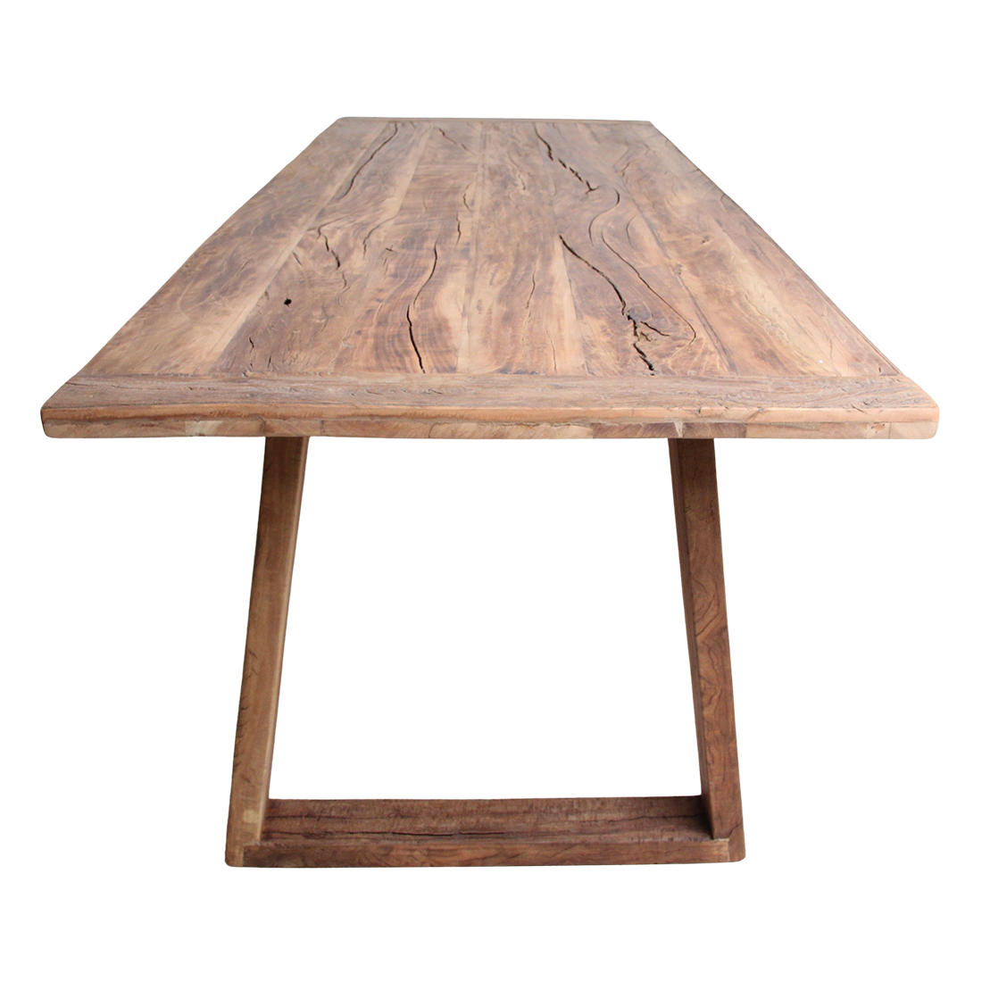 Table à manger en teck Farmwood 240 cm Raw Materials