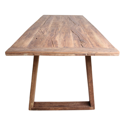 Table à manger en teck Farmwood 240 cm Raw Materials