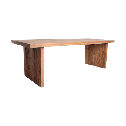 Table à manger Farmwood Waterfall - 240cm Matières brutes