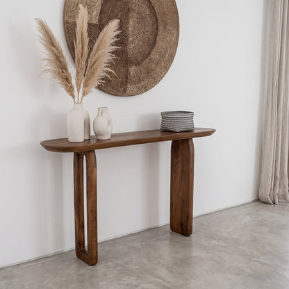 Table console Bullnose Marron Raw Materials