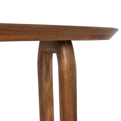 Table console Bullnose Marron Raw Materials