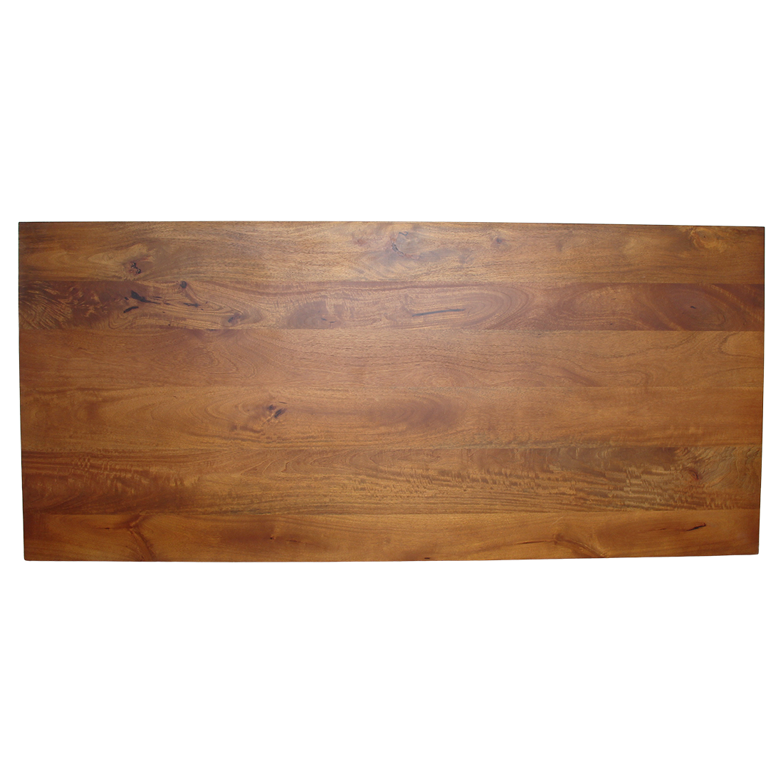 Table à manger Bullnose Chamfered Loop en bois de manguier 180 cm Raw Materials