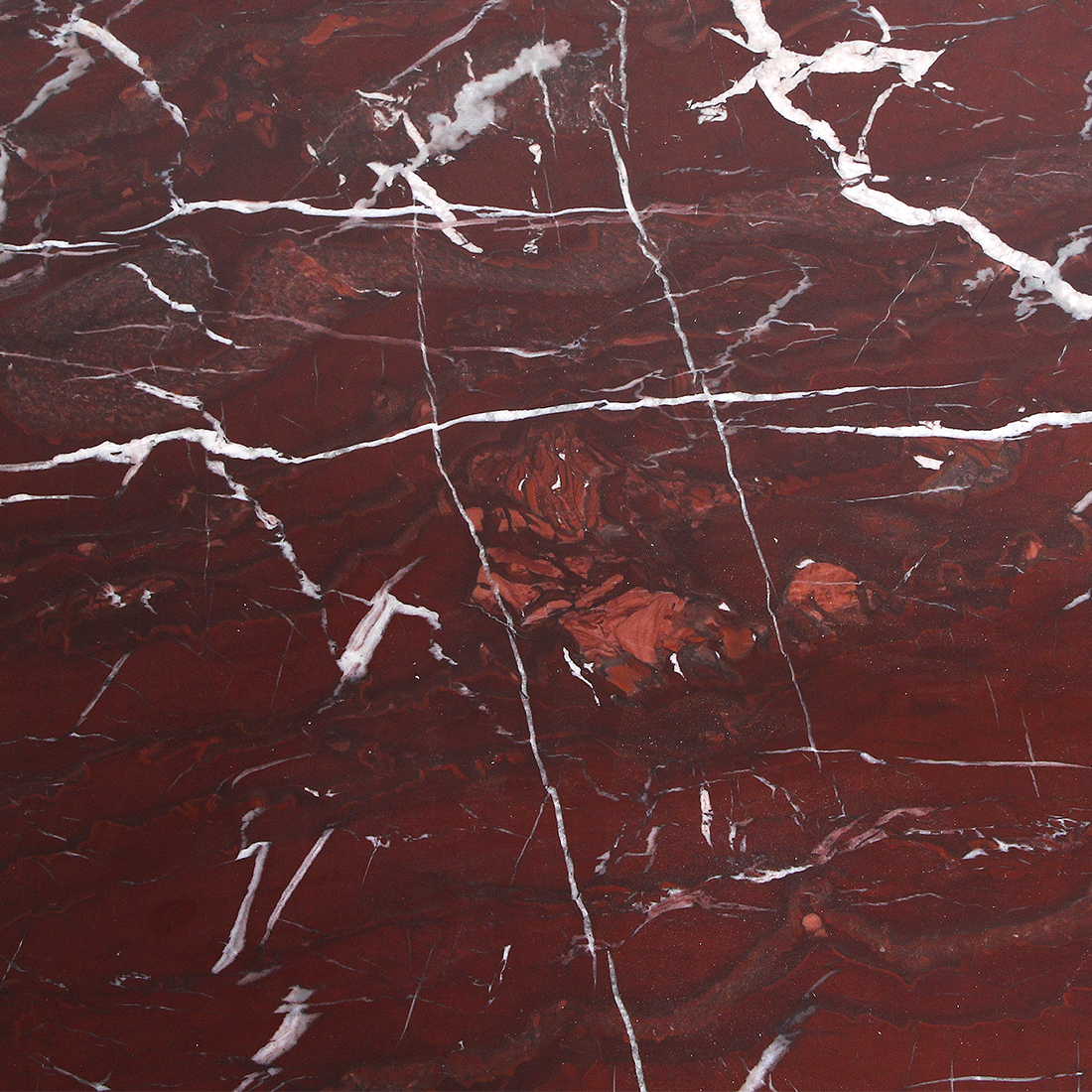 Table basse ovale en marbre « Cherry » Raw Materials