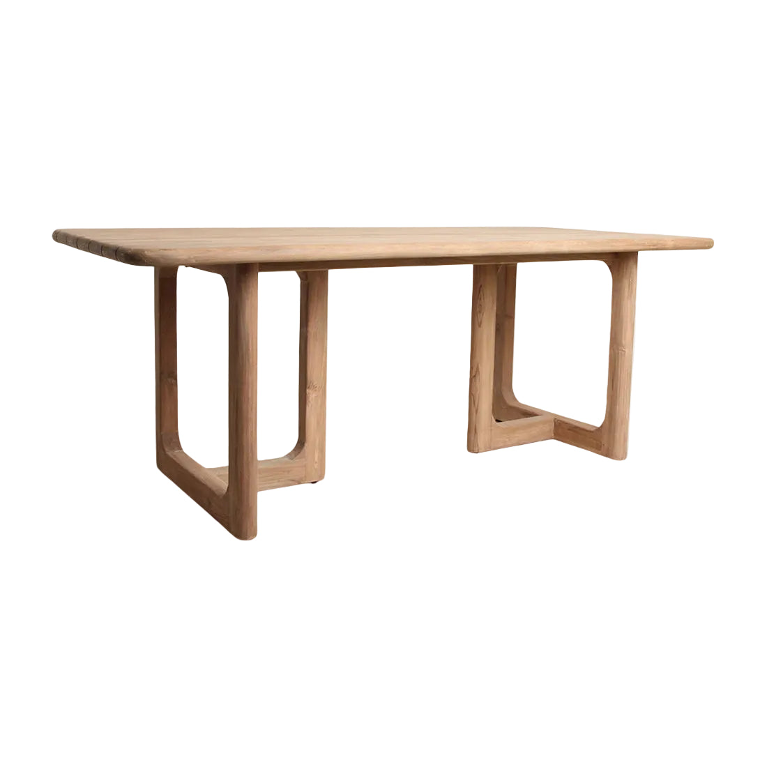 Table de jardin en teck Primavera 240 cm Raw Materials