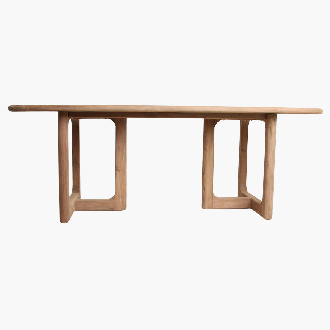 Table de jardin en teck Primavera 240 cm Raw Materials