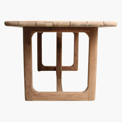 Table de jardin en teck Primavera 240 cm Raw Materials