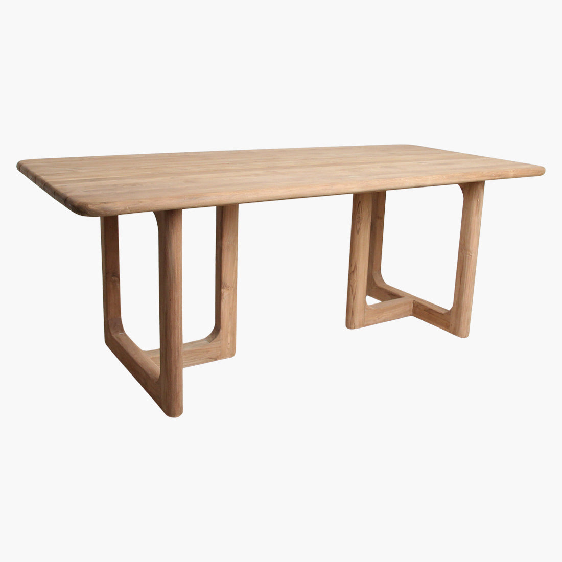 Table de jardin en teck Primavera 240 cm Raw Materials